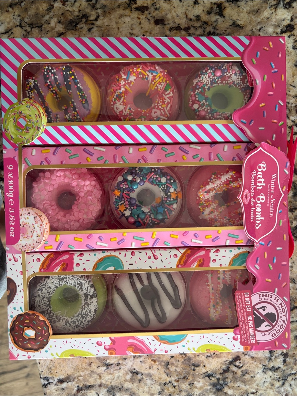 Donut Bath Bomb Gift Set